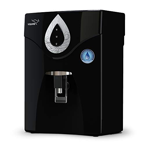 V-Guard Zenora RO UV Water Purifier with Free Pre-filter | 8 Stage Purification with World-class RO Membrane & Next Generation UV Chamber | Free PAN India Installation & 1 Year Comprehensive Warranty | 7 L, Black