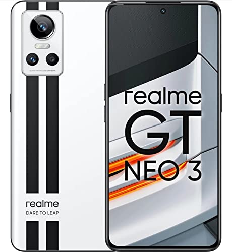 Realme GT Neo 3 (Sprint White, 8GB RAM, 128GB Storage)