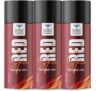 BOMBAY SHAVING COMPANY Red Spice 150ml x 3 Combo | Long Lasting Fragrance Deodorant Deodorant Spray  –  For Men(450 ml, Pack of 3)